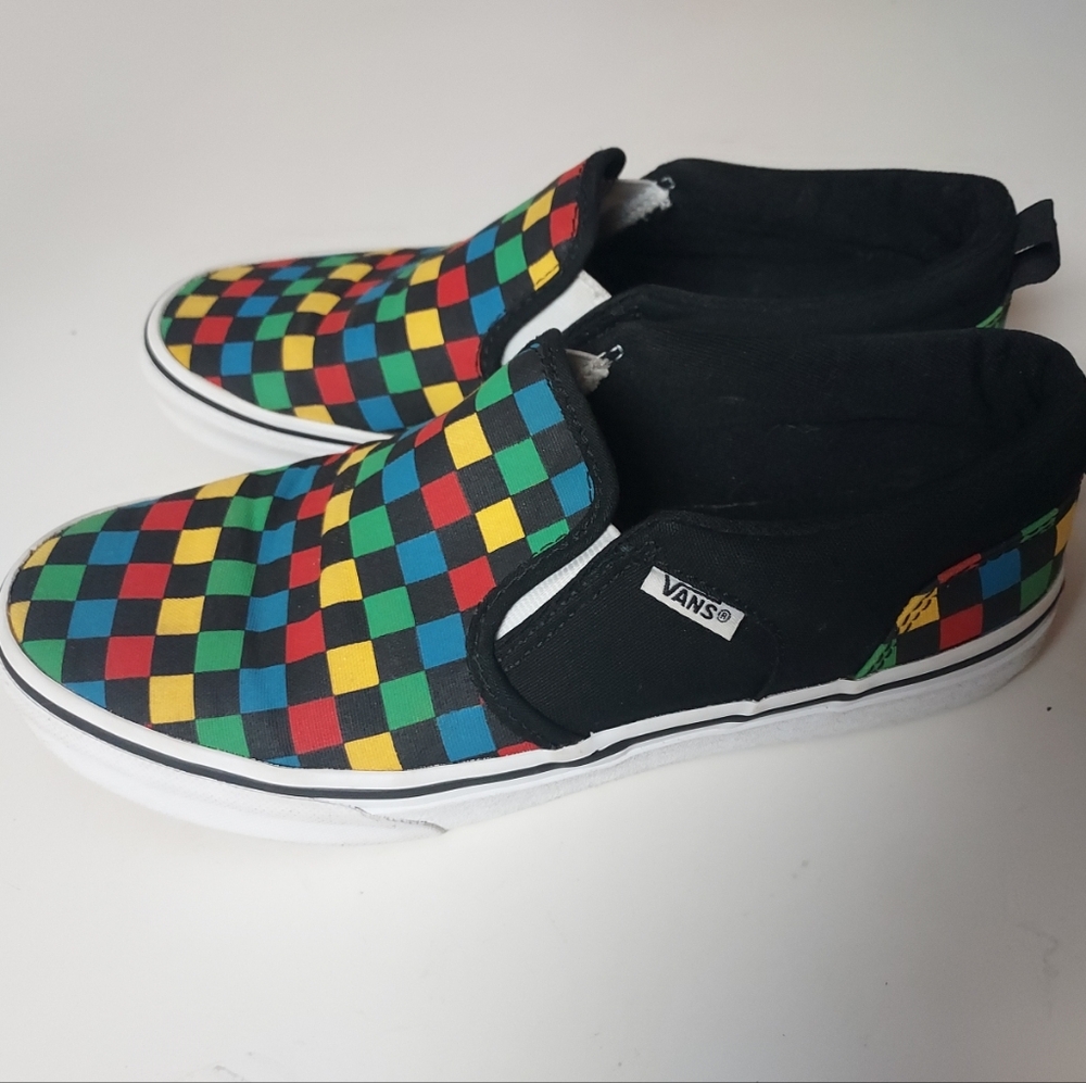Vans Off The Wall Black White Checkered Sneakers Shoes